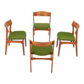 Vintage Dining Chairs by Erik Buch for O.D. Møbler