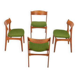 Chaises de salle à manger vintage par Erik Buch pour O.D. Mobilier