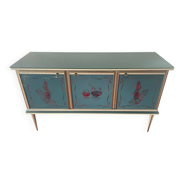 Umberto Mascagni pour Harrods Londres — Buffet trois portes