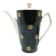 Mid-century modern coffee pot, porcelain, Chodzież, Poland, 1970s.