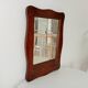 Antique wooden mirror with rustic touch 54*39 cm