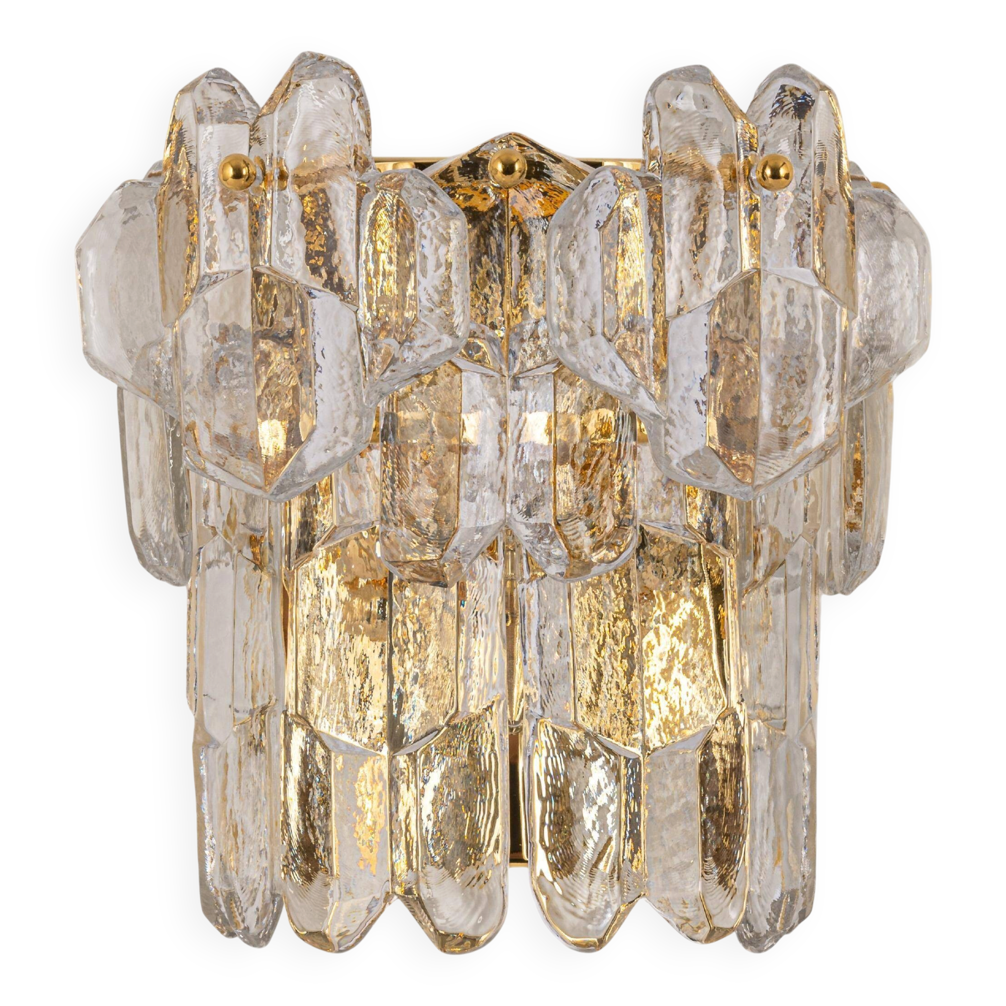 Kalmar Palazzo large simple wall light, Austria, 1970s