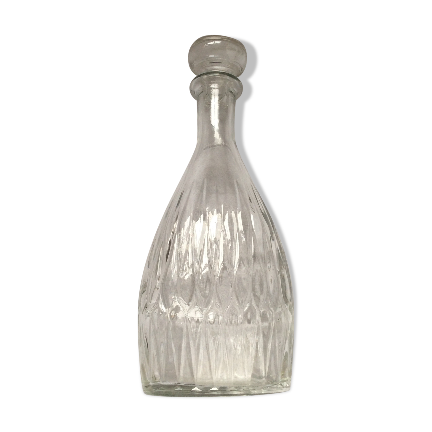 Old glass carafe
