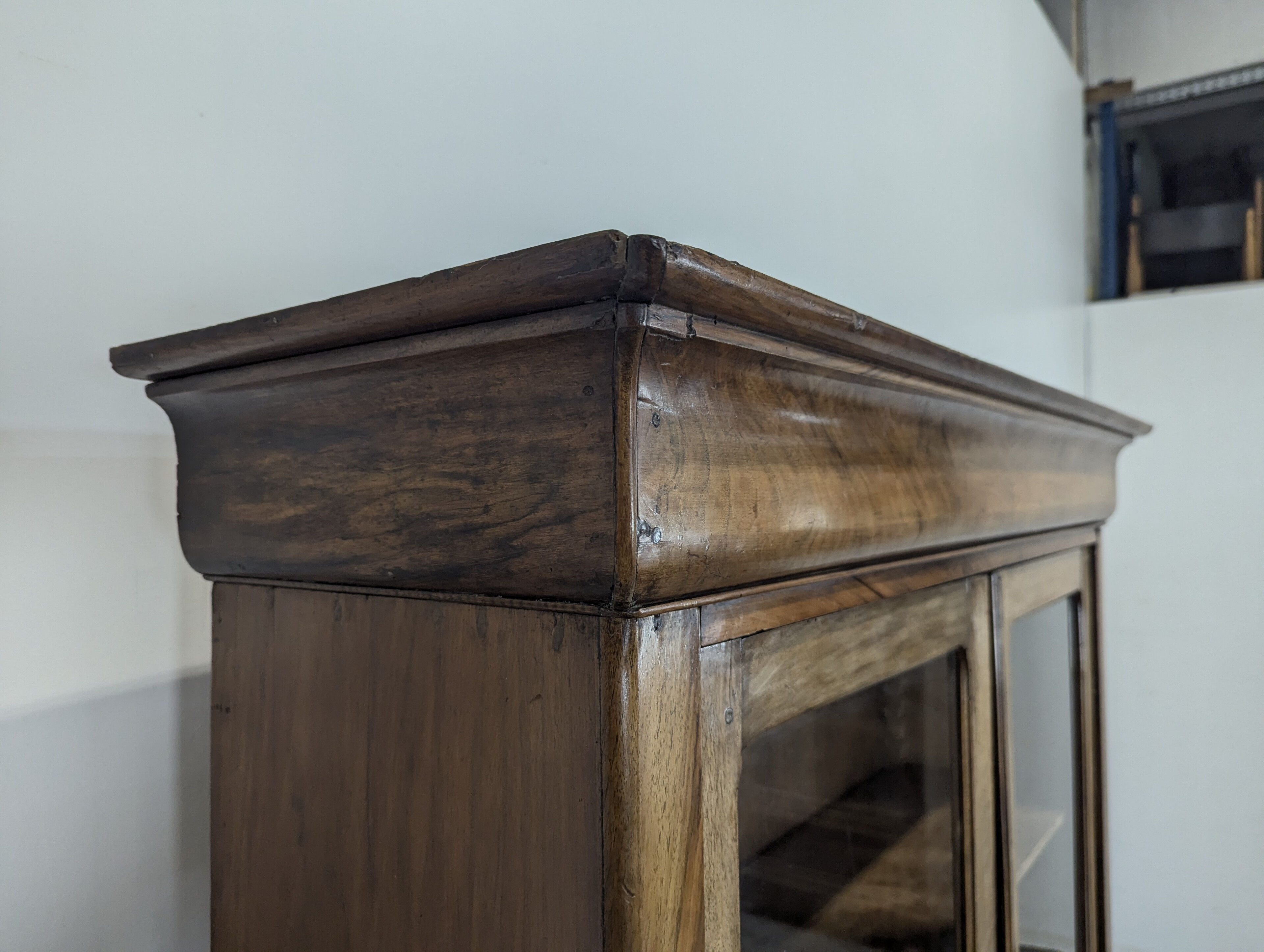 Louis Philippe style mahogany library