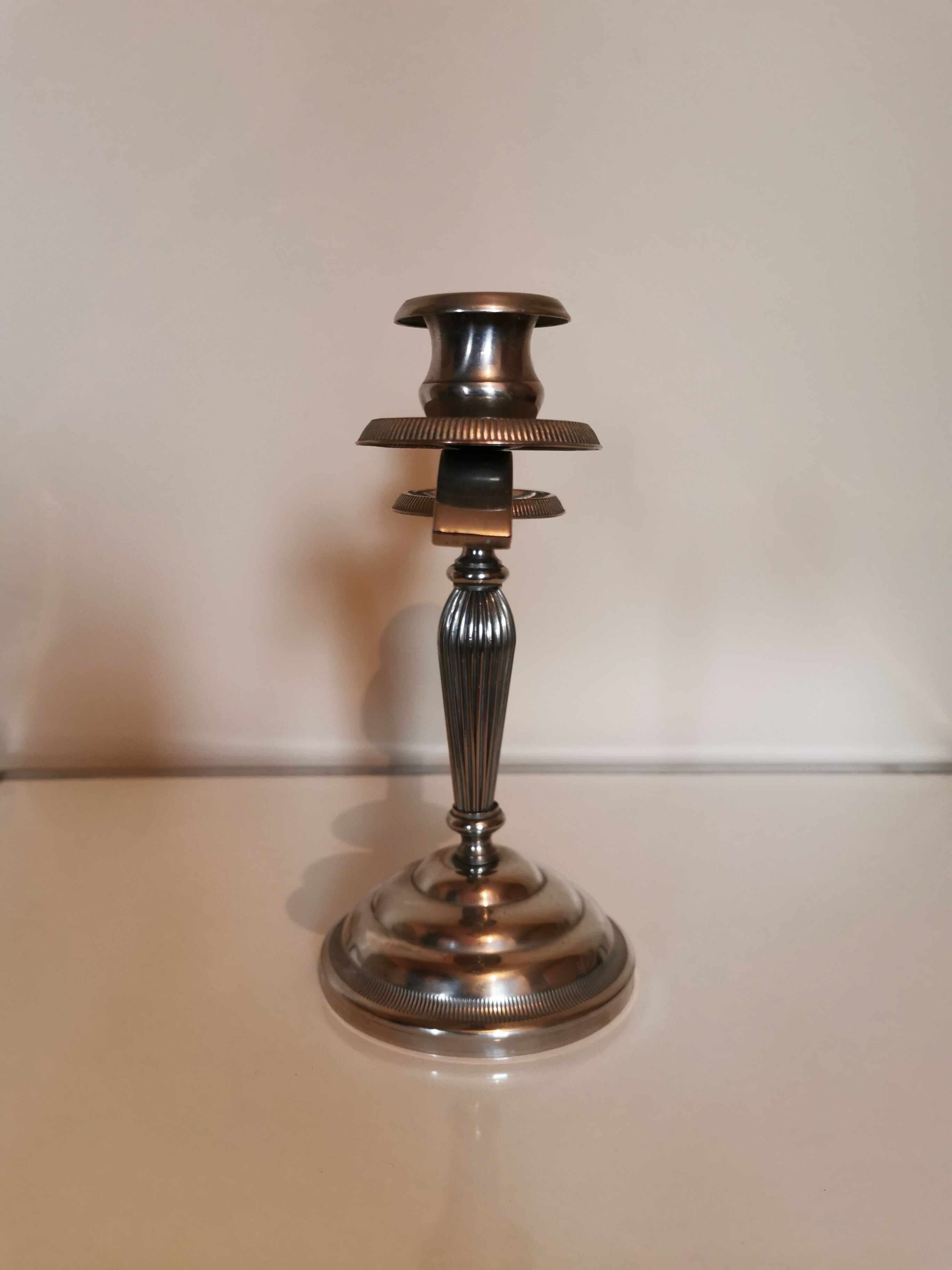 Chrome metal chandelier 2 burners