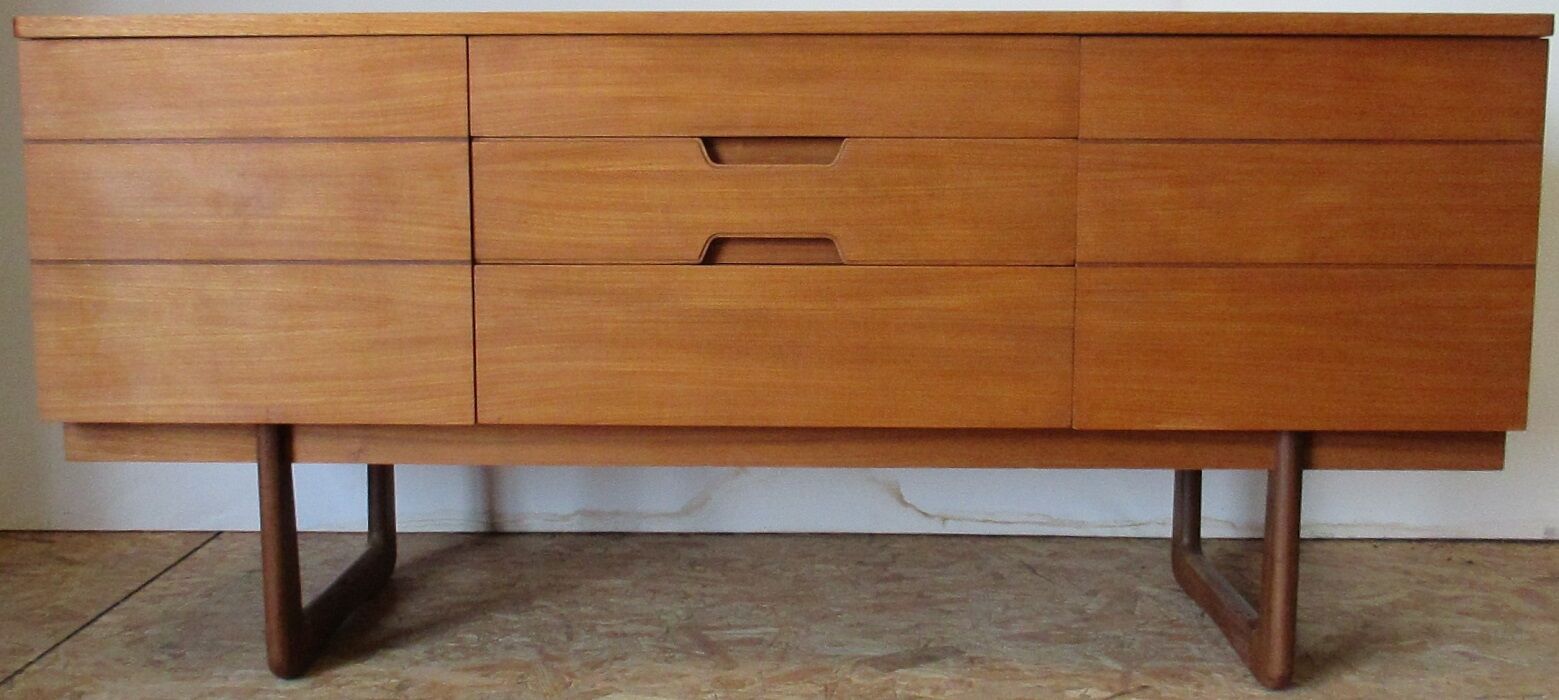 Uniflex clear wood sideboard