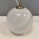 Beautiful table lamp, model Misty by Torben Jørgensen, Holmegaard Glassworks Denmark 1980.