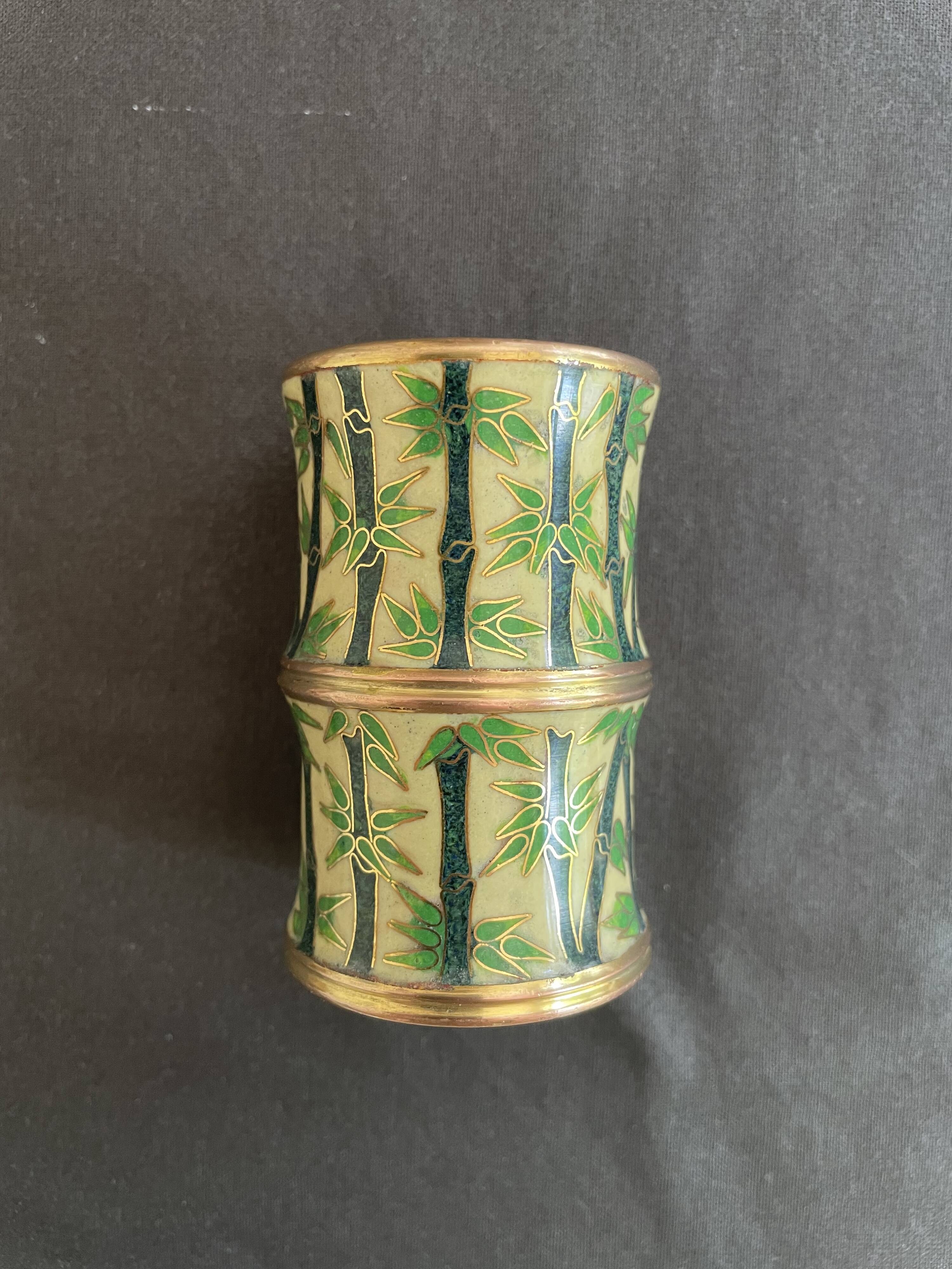 Porte-clés Mètre Ruban Vintage – éléphant En émail Cloisonné – 4 Cm – Bleu