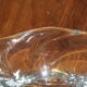 Coupe en cristal moulé signée Daum Nancy