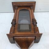Vitrine ancienne comtoise en bois