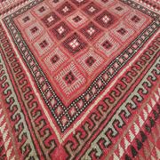 Large vintage Tunisian mergoum rug 258x330cm