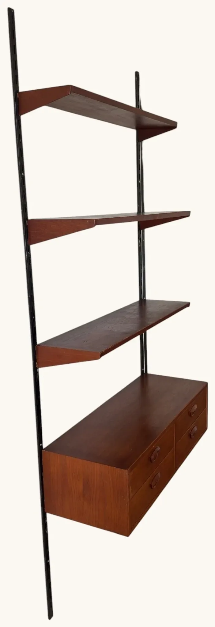 Danish wall system with drawer unit — Kai Kristiansen for FM Furniture