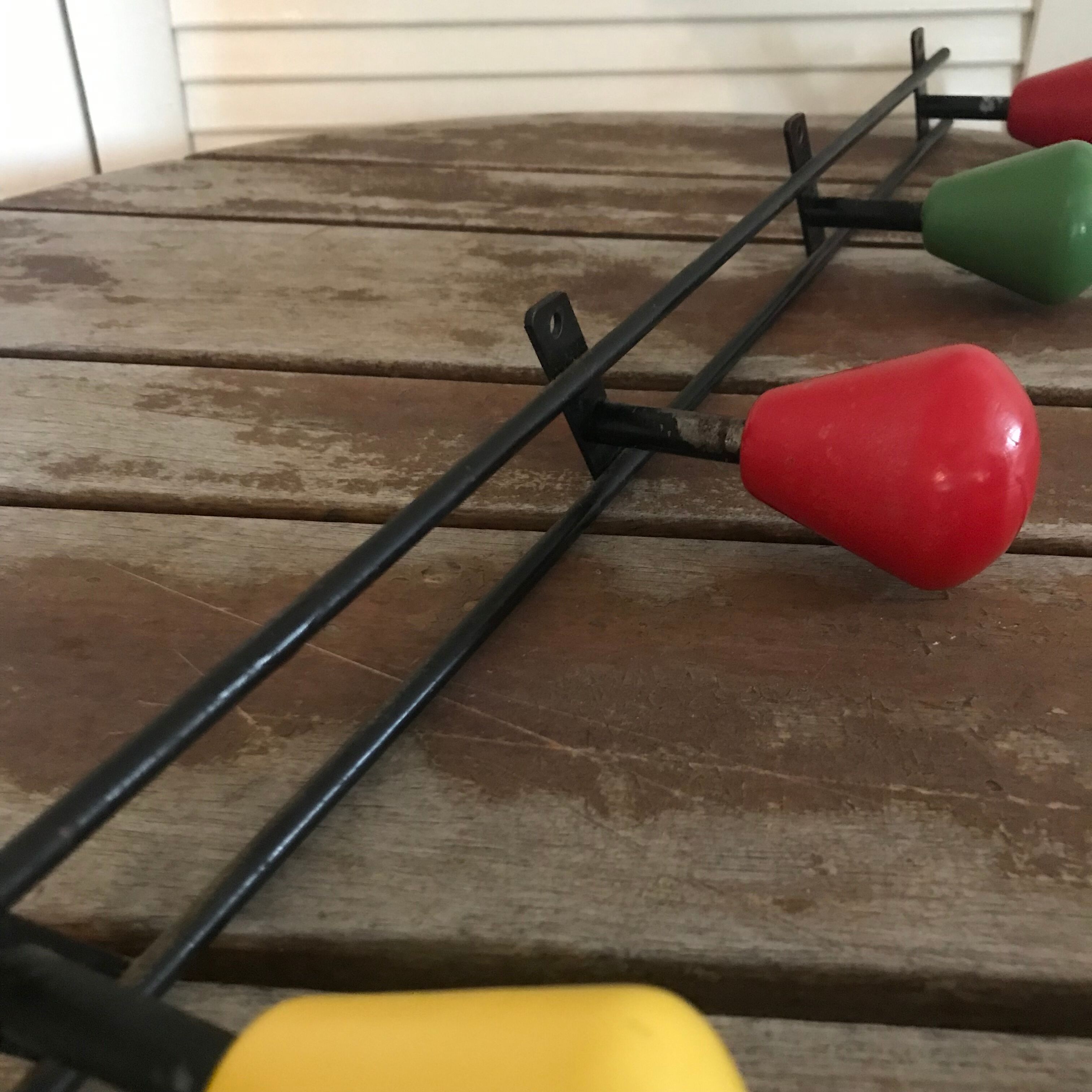 Vintage patère 4 heads