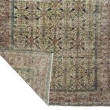 One-of-a-Kind Turkish Handwoven Vintage Rug - Timeless Vintage Elegance 292x 203 cm