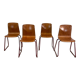 Lot 4 chairs Galvanitas S23, 60s, Holland