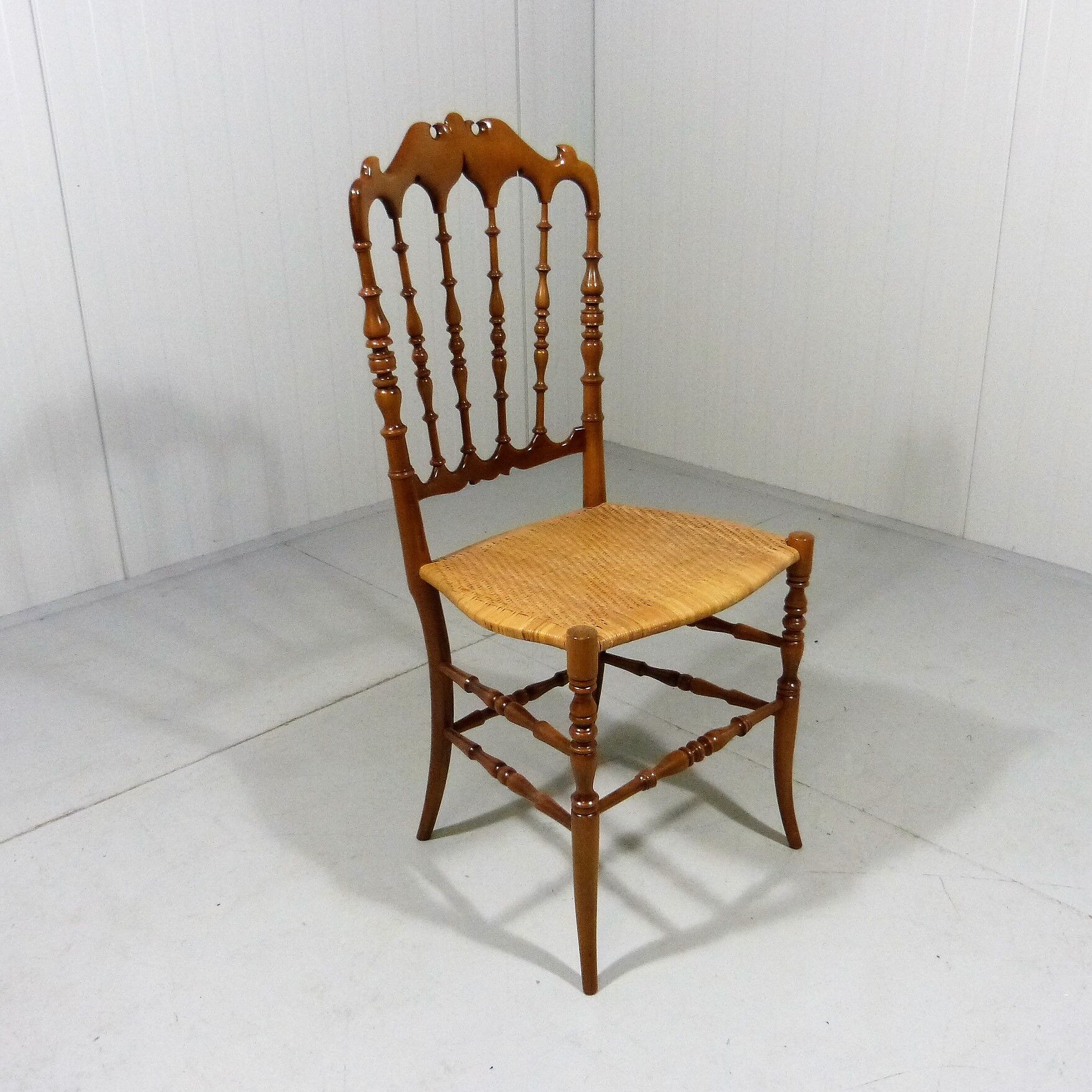 Chiavari wooden & caned chair 1960’s