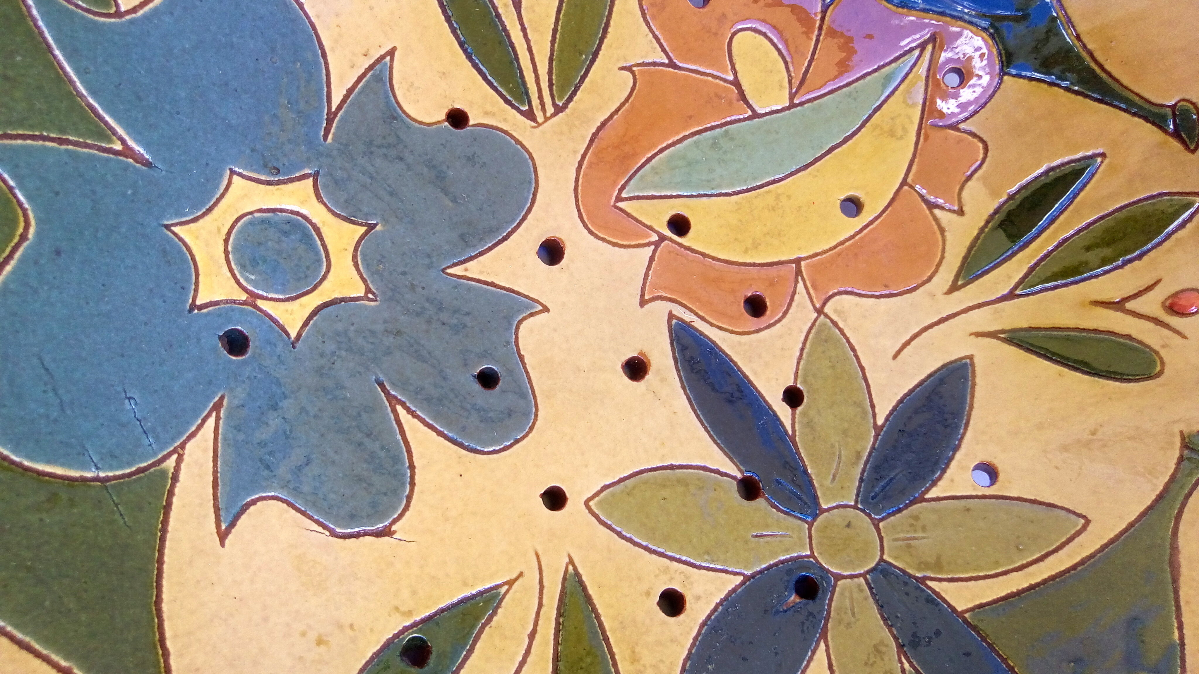 Spanish ceramic drainer La Bisbal