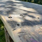 Table pliante ancienne en bois