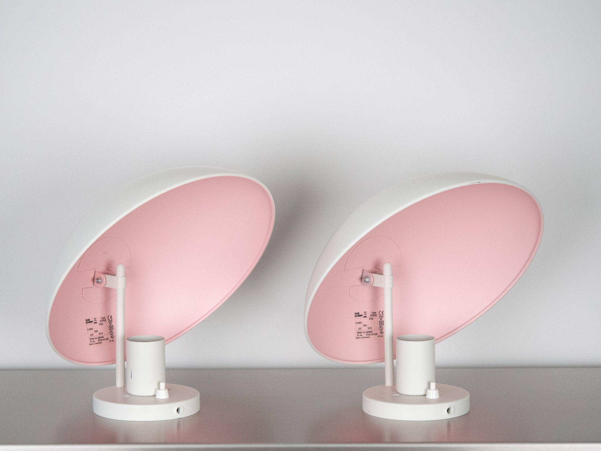 Paire de 2 appliques murales PH HAT Maxi par Poul Henningsen, Louis Poulsen, 1961