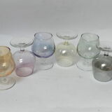 6 Luminarc cognac glasses
