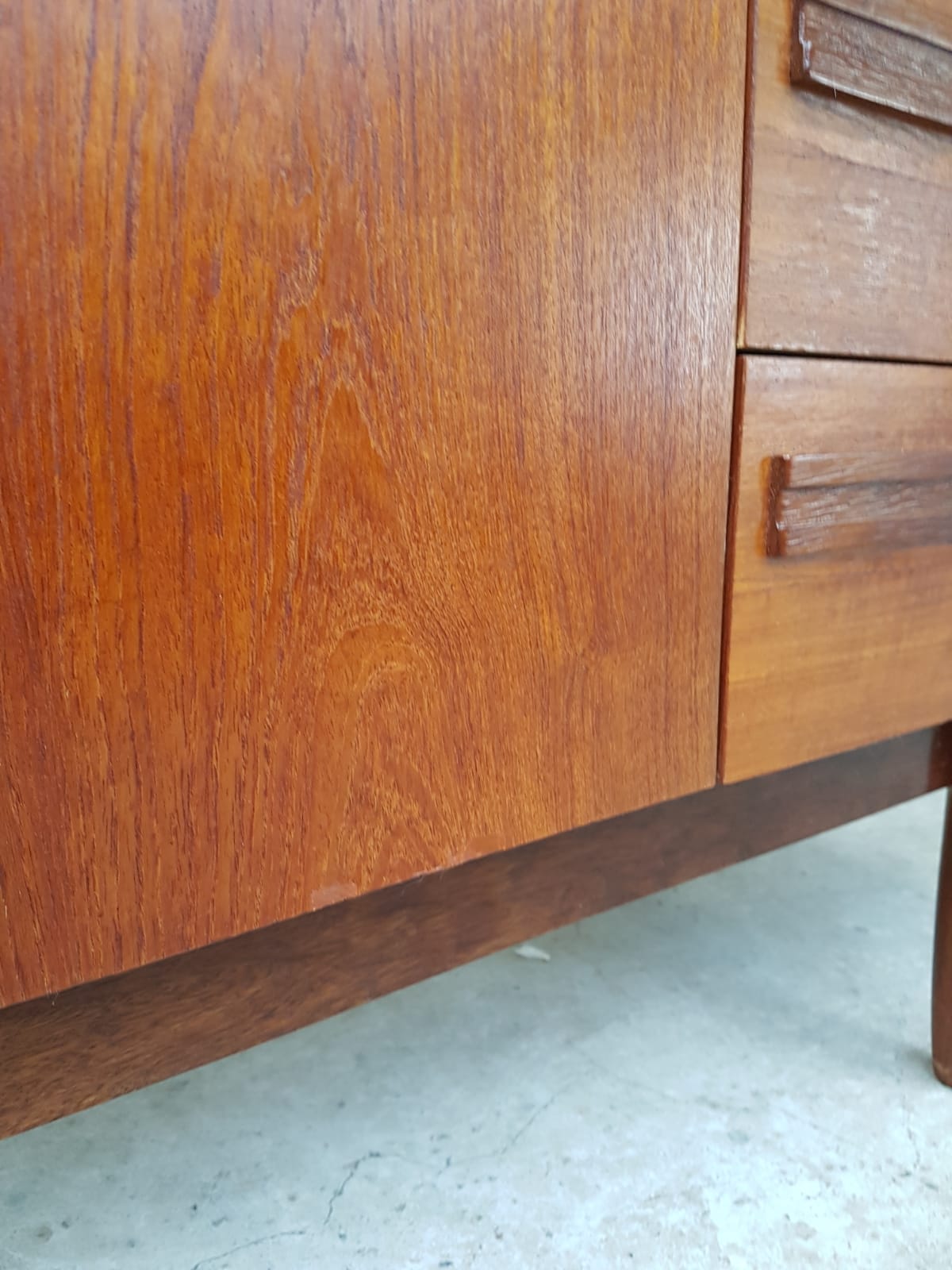 Teak sideboard, 70s