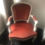 Pair of armchairs Louis XV style