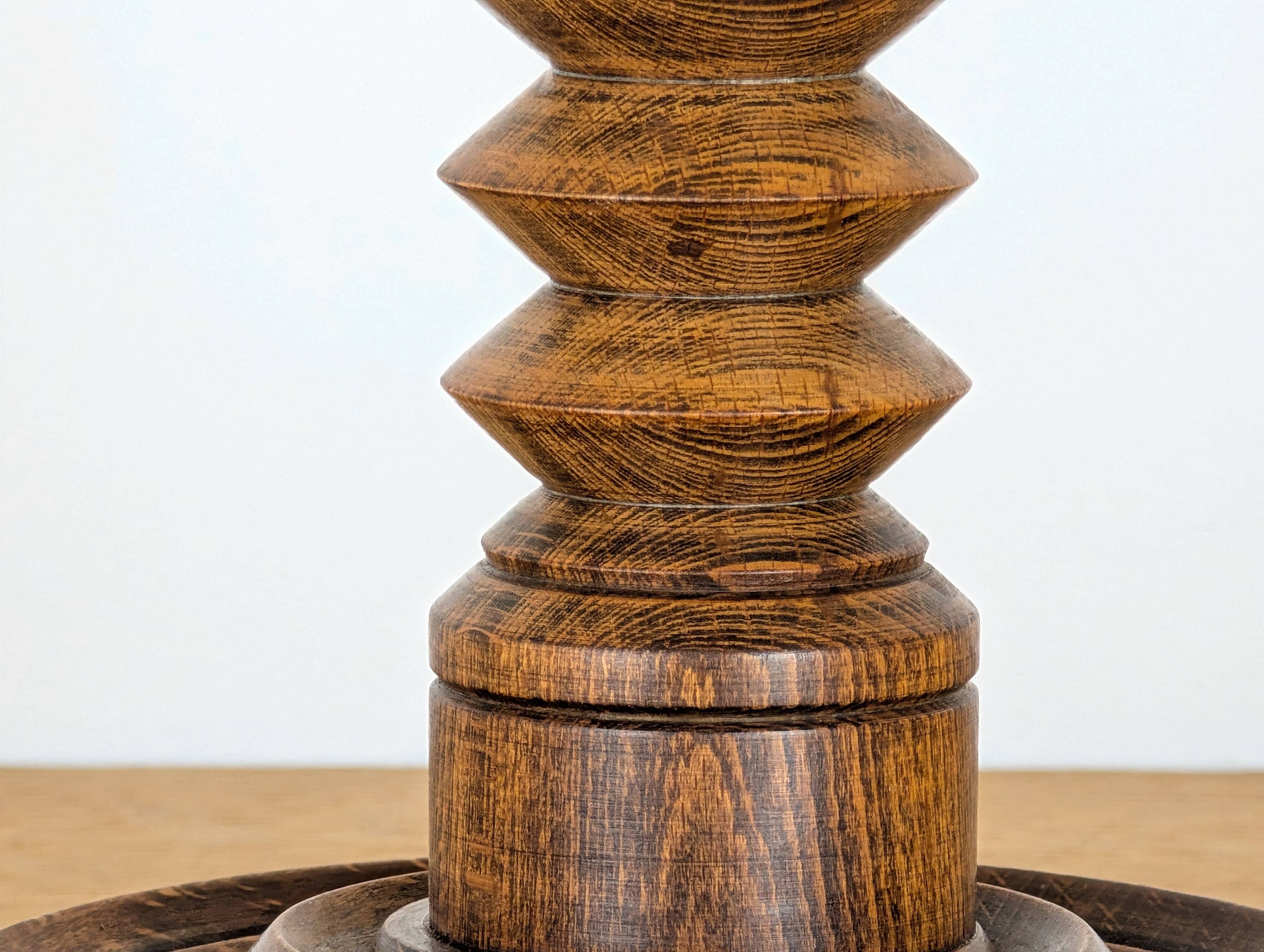 Wooden lamp
