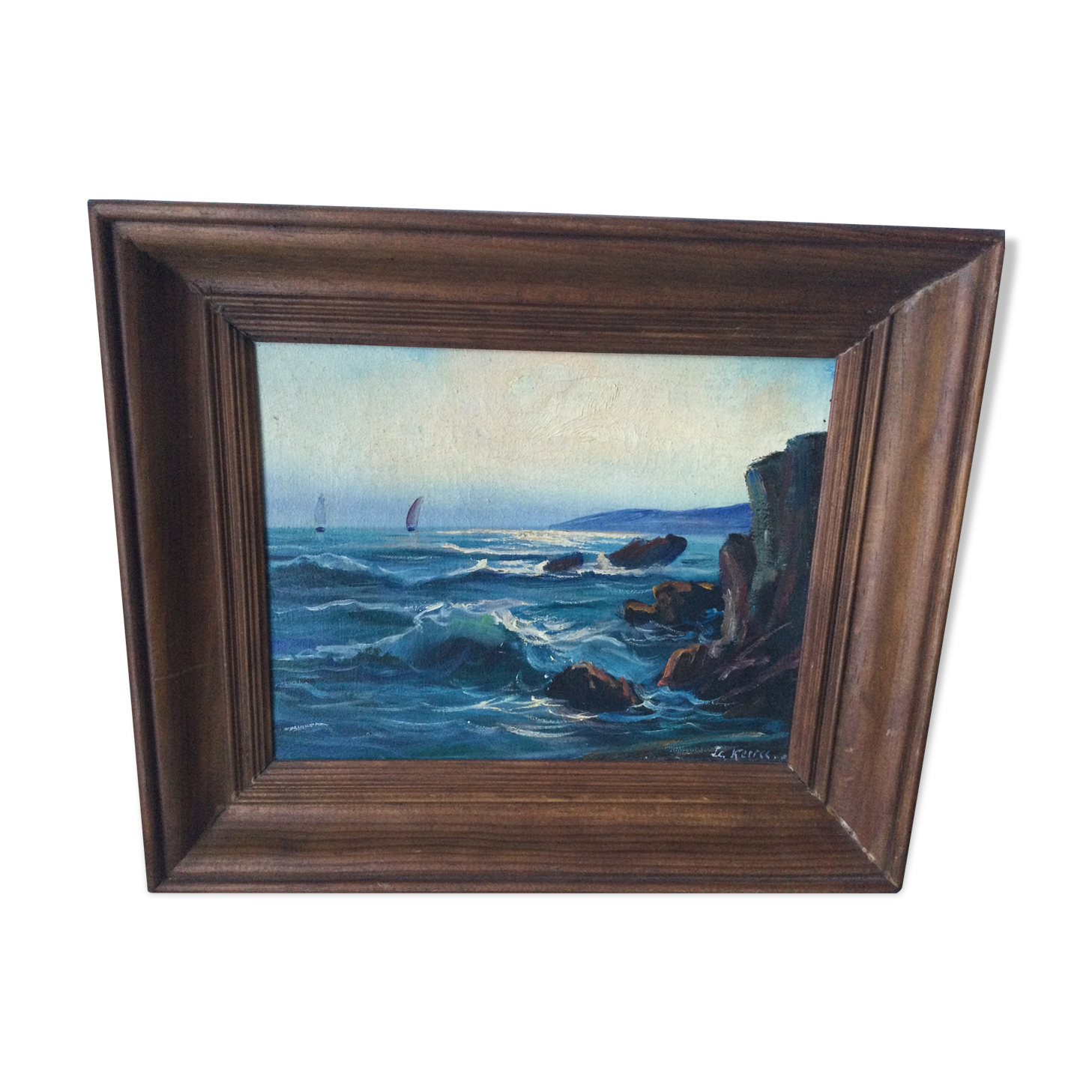 Marine signed Le Kerrec