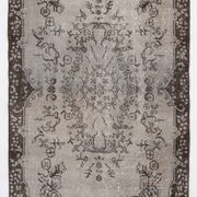 4x7 Rug For Office Oriental Classic Vintage Area Rug, 112x208Cm SK 2672