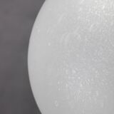 1970s Pendant Glass Light by Targetti , Italy