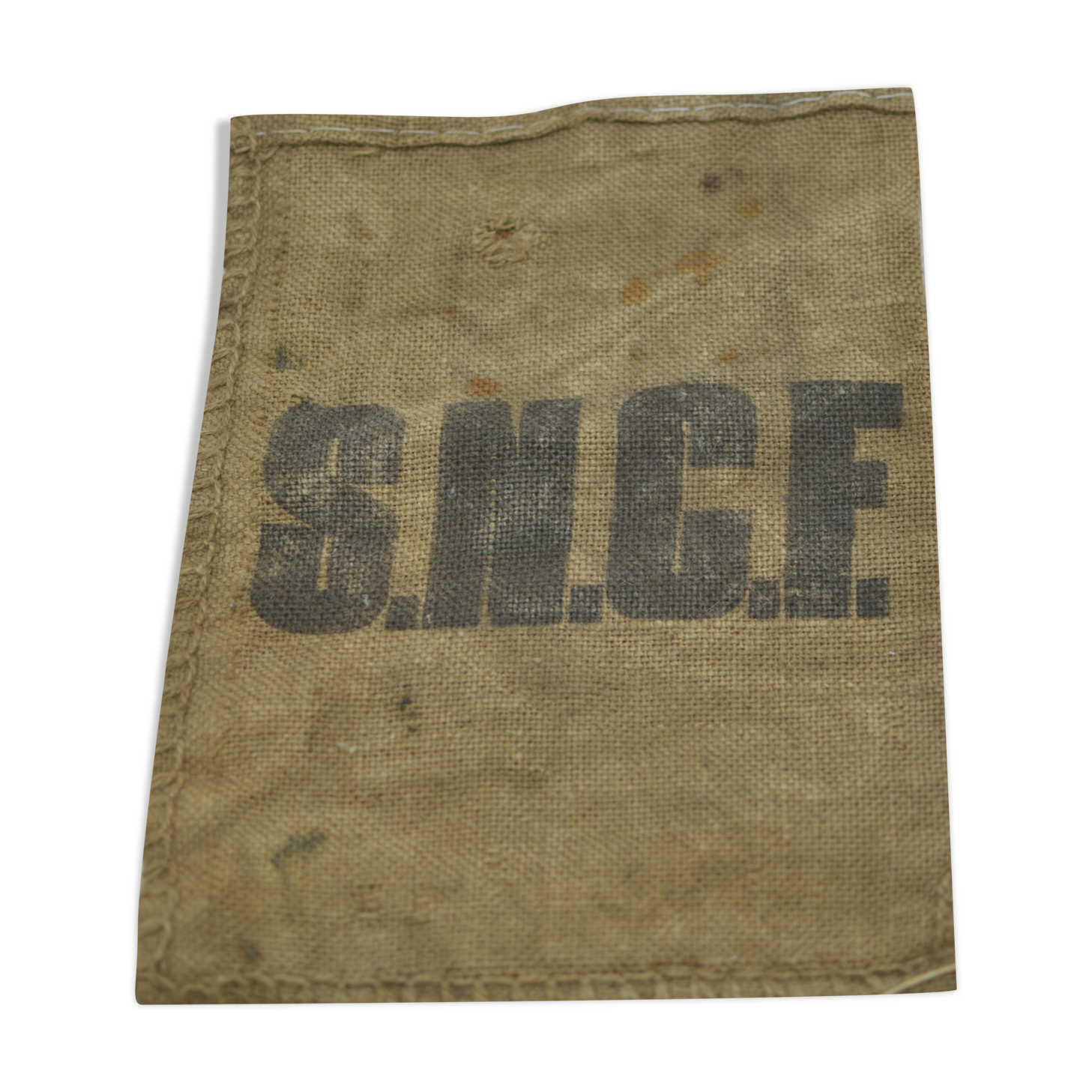 Bag in burlap that allowed transport