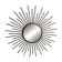 Vintage metal sunburst mirror 1970s