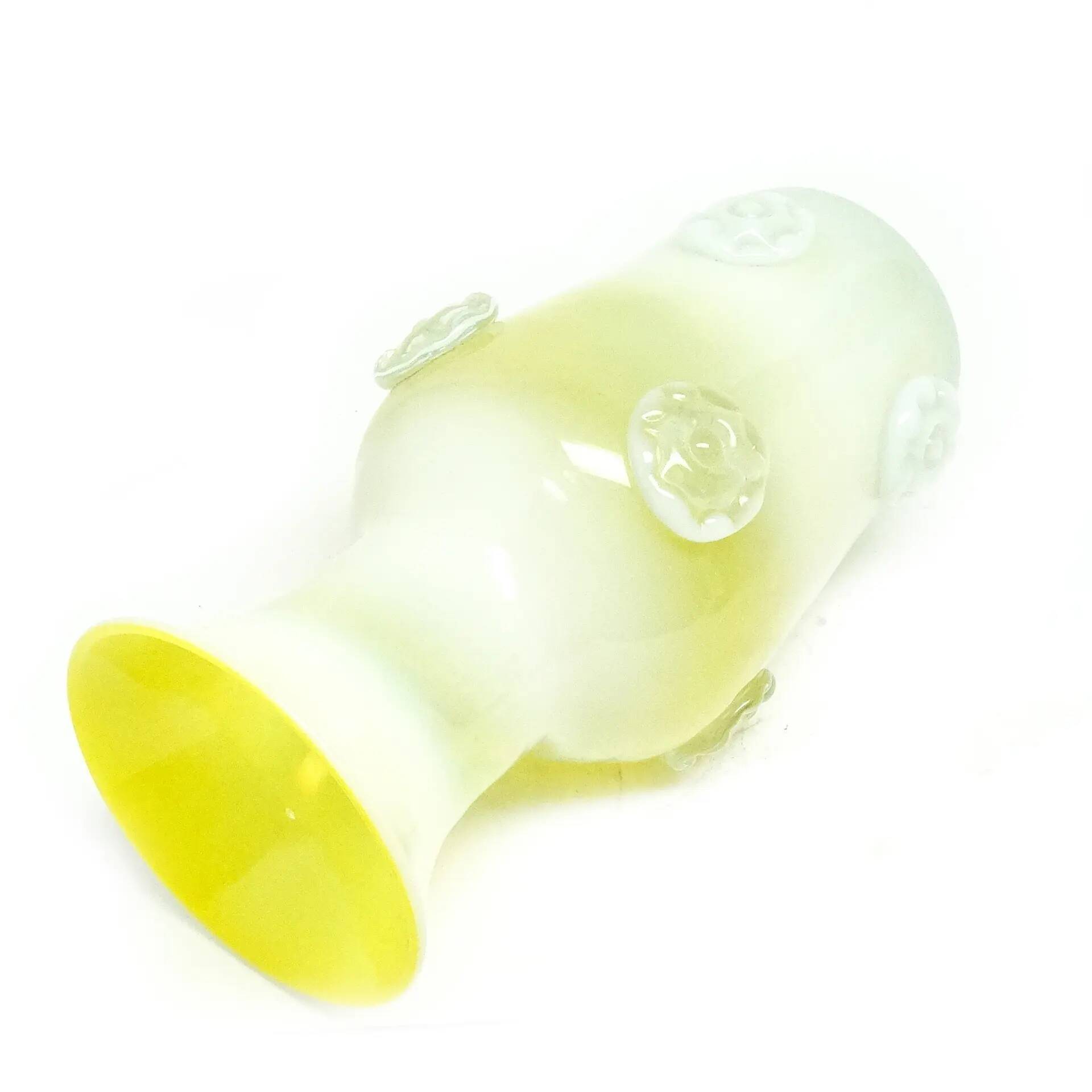 Mid-century modern vase, glass, designed by J. Słuczan-Orkusz, Poland, 1970s
