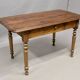 Bistro table, a drawer