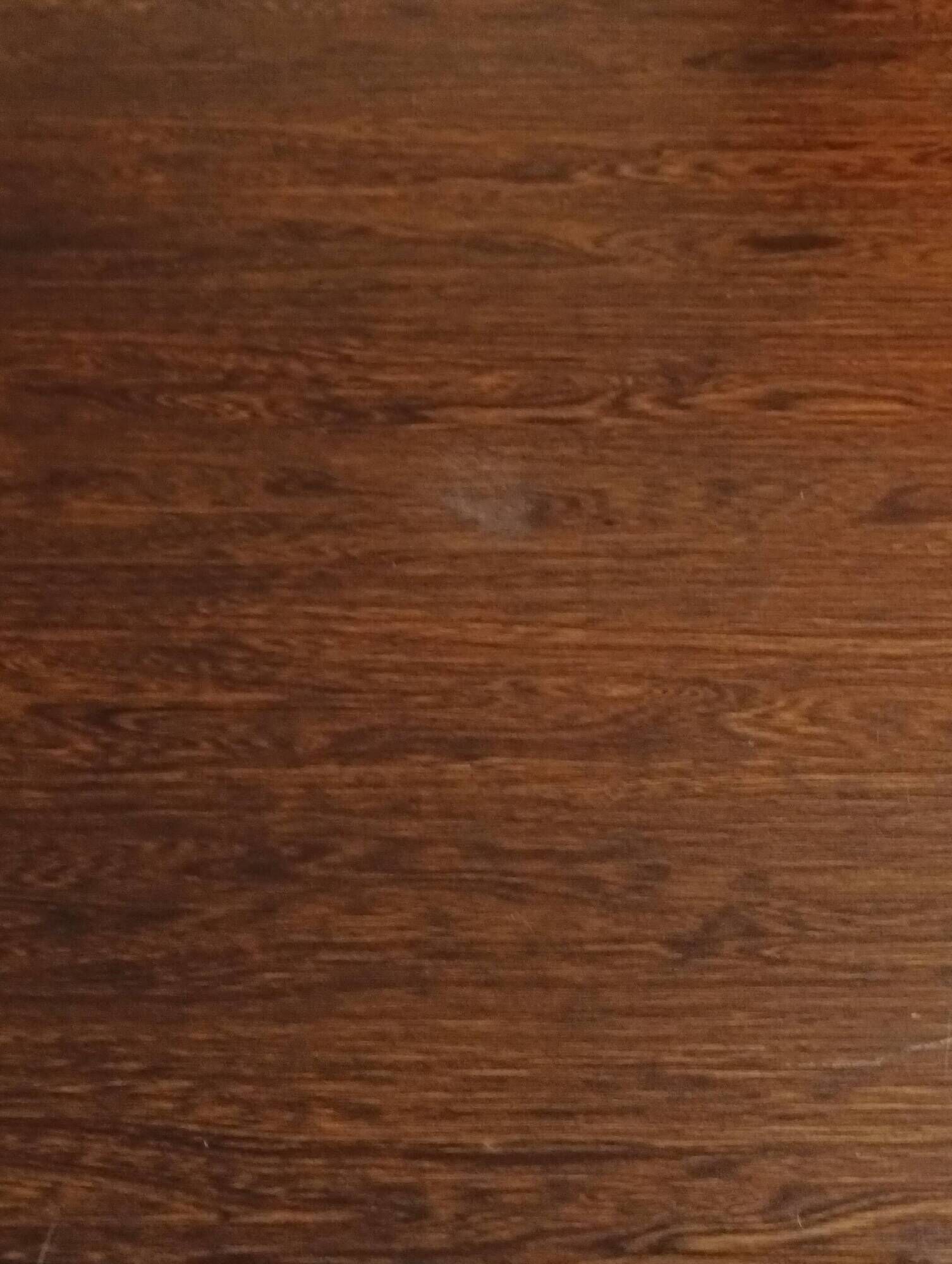 Table de ferme XXL rustique brutaliste "Olavi" en orme teinté NF meubles 12 convives