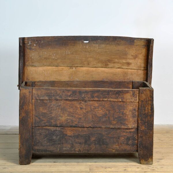 Coffre de berger ancien, vers 1850