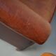 Vintage Dutch cognac coloured leather club chair, set of 2