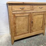 Parisian sideboard in raw wood