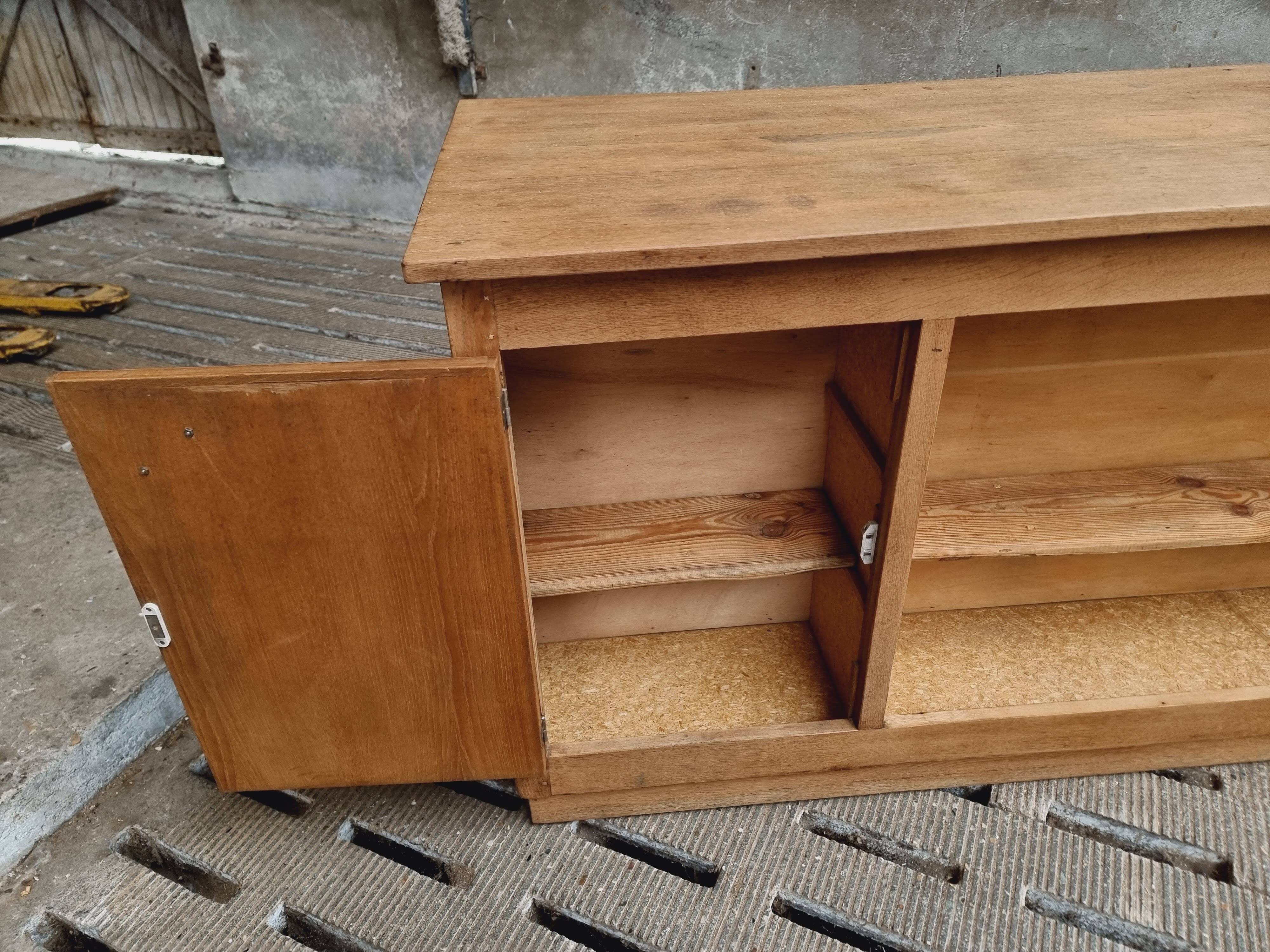 Antique counter kitchen island shop counter oak
