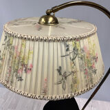 Floor lamp with table