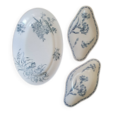 Dish and 2 Terre de Fer dishes