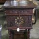 Meuble d’appoint / chevet Breton ancien en chene sculpté / XIXeme