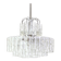 Superb glass tube chandelier from Murano by Doria, Germany, 1960s.