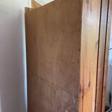 Oak storage cabinet