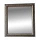 Antique silver mirror 19th century with its mercury glass