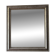 Antique silver mirror 19th century with its mercury glass