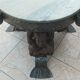 Jean-maurice rothschild (1902-1999) coffee table in wrought iron and marble