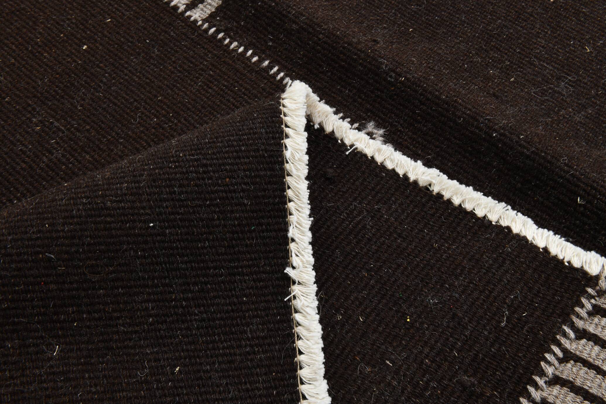 6x8 Modern Vintage Kilim Area Rug, 251x174Cm