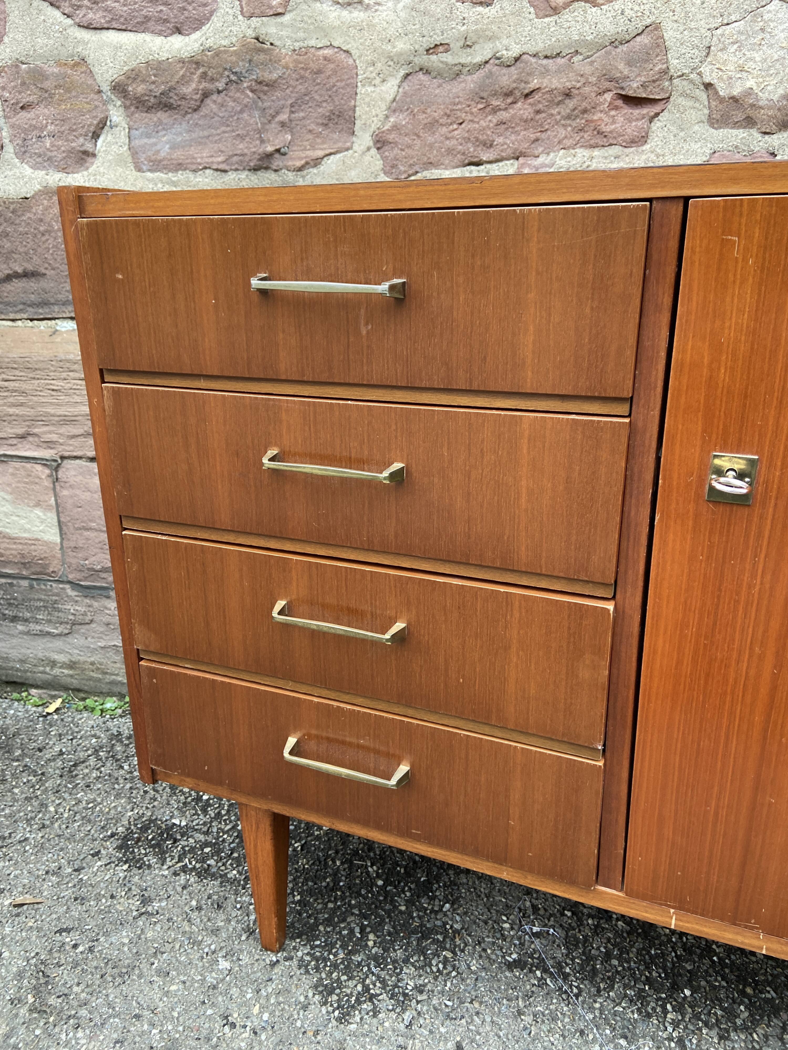 Enfilade scandinave vintage 70