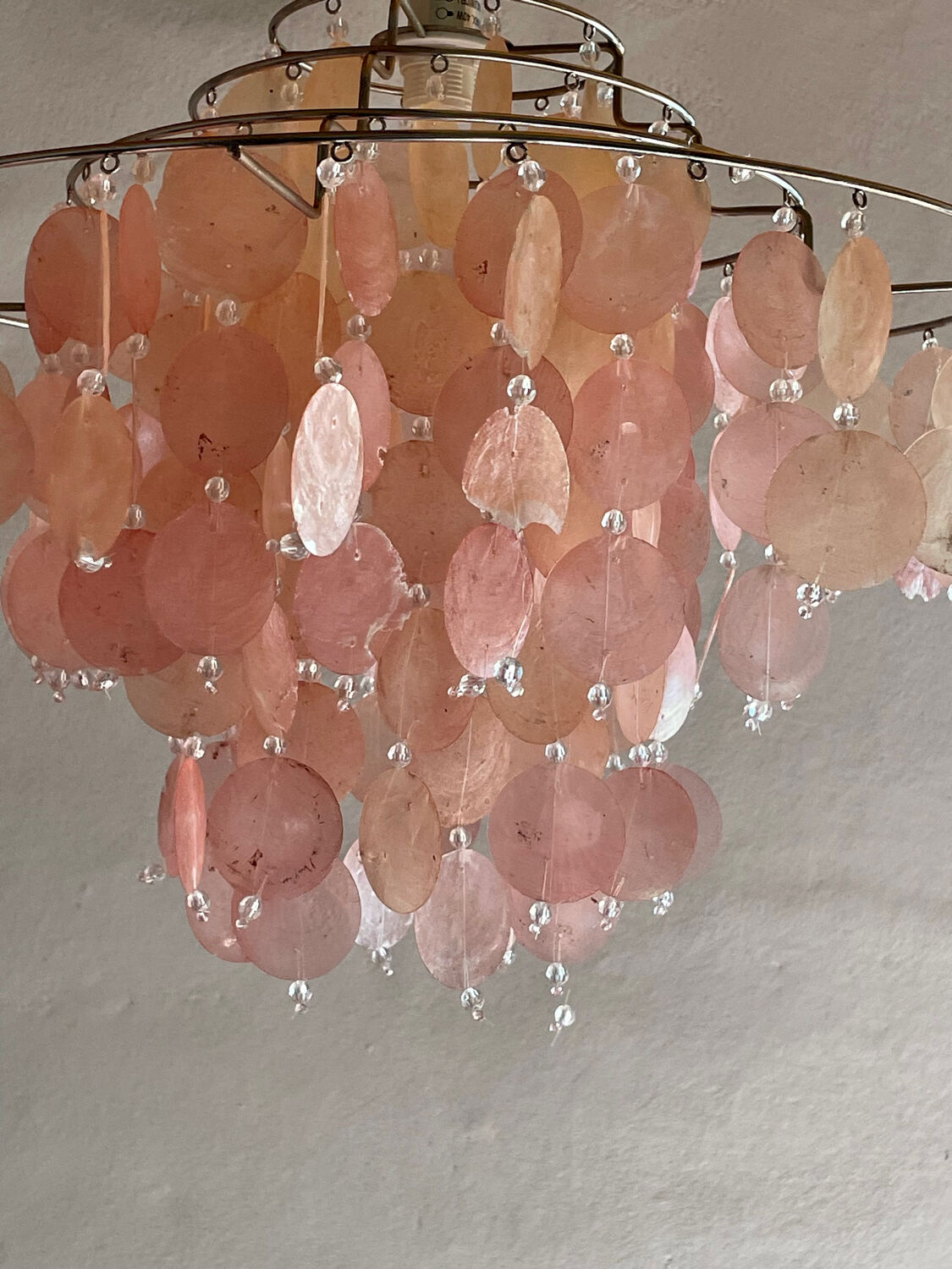 Mother-of-pearl chandelier